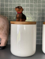 Preview: Keramikdose mit Bambusdeckel