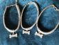 Preview: Bling-Bling-Kette mit Knochen