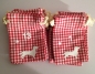 Preview: Dackel-Adventskalendersäckchen Landhausstil