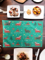 Preview: Tischset Weihnachten grün