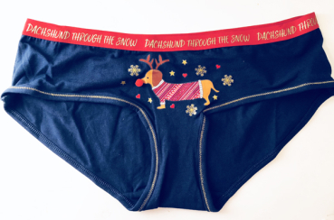 "Damenenslip Weihnachten"