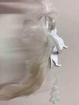 Federengel mit Silberdackel