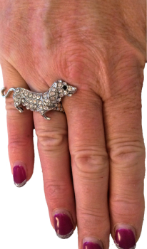 Dackelring 5 silber od. gold