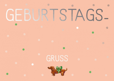 Postkarte Geburtstagswunsch