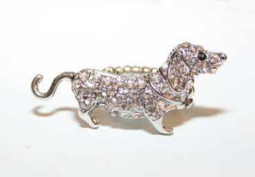 Dackelring 5 silber od. gold