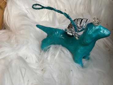 Geflügelter Dackel verschiedene Farben