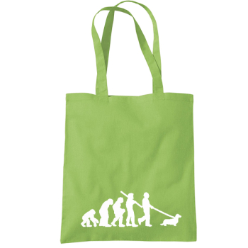 Baumwolltragetasche "Evolution" diverse Farben