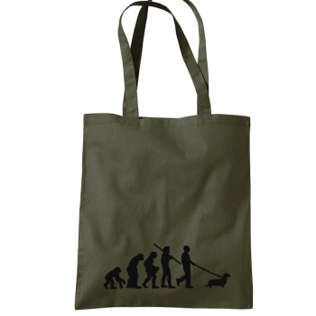 Baumwolltragetasche "Evolution" diverse Farben