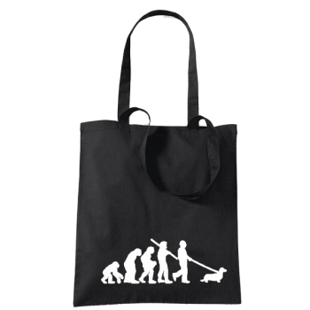 Baumwolltragetasche "Evolution" diverse Farben