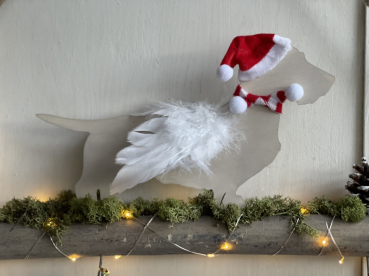 Zauberhafter Weihnachtsdackelengel
