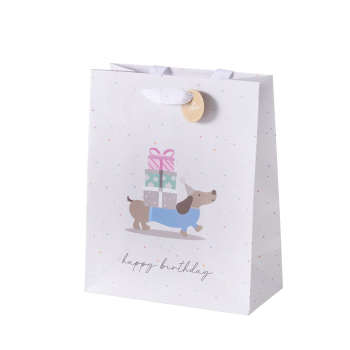 Geschenktüte Geburtstagsdackel