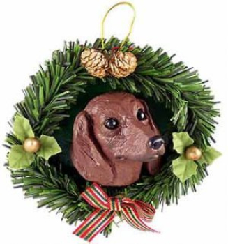 Dackel Weihnachtsornament