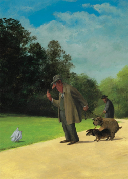 Postkarte "Moral und Trieb"