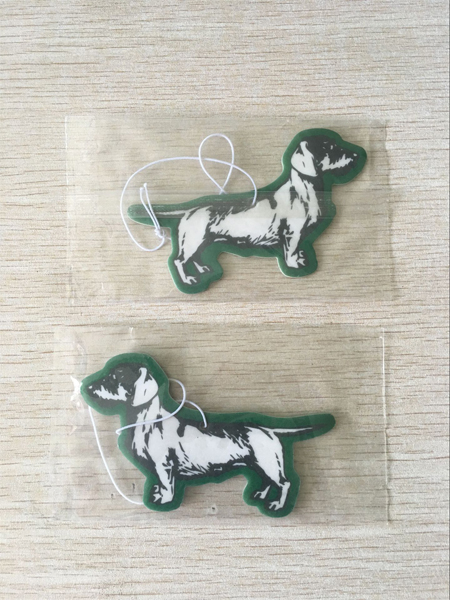 Dackellufterfrischer mit Zitrusduft