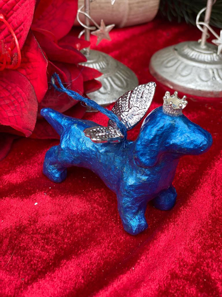 Geflügelter Dackel verschiedene Farben