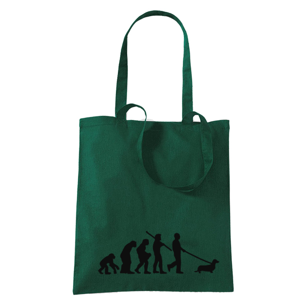 Baumwolltragetasche "Evolution" diverse Farben