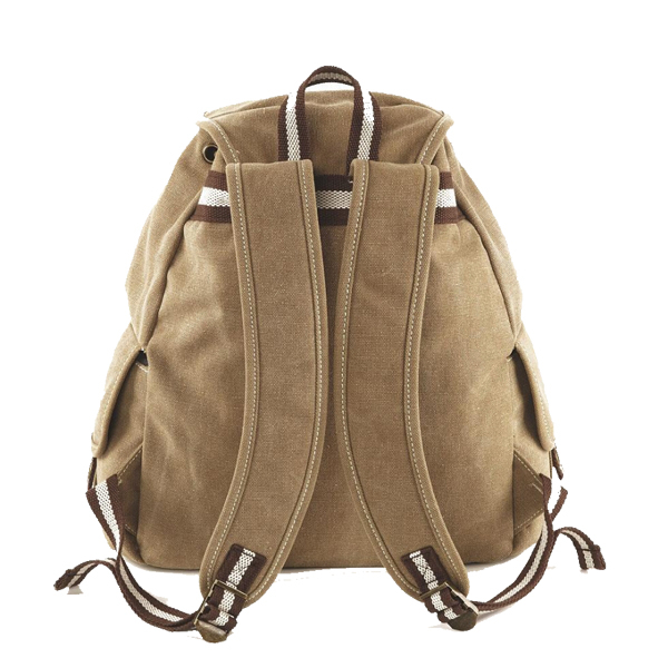 Rucksack mit Dackelmotiv beige