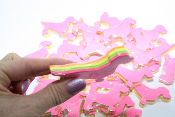 Dackel Post-it 4 Farben