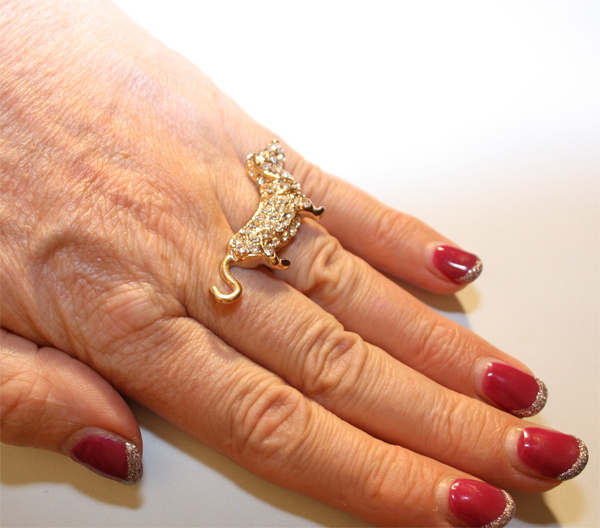 Dackelring 5 silber od. gold