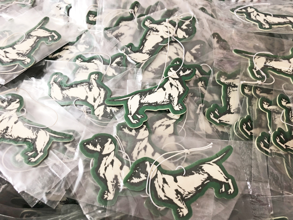 Dackellufterfrischer mit Zitrusduft