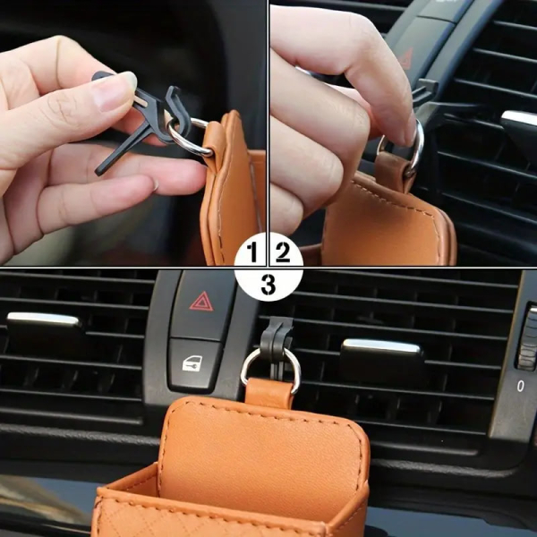 Praktische Box für's Auto mit Dackelmotiv