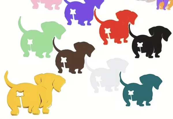 Klipse in Dackelpopoform