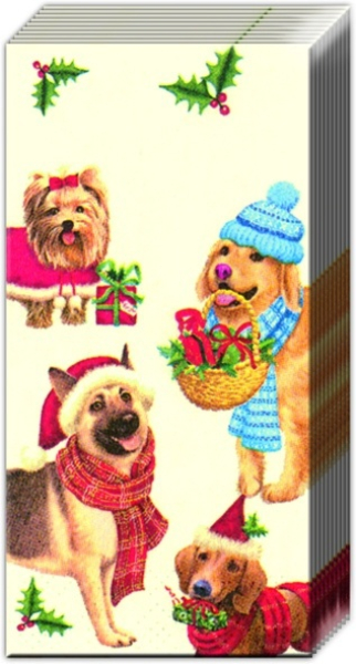 Tempopapiertaschentücher "Christmas"