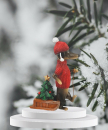 Dackel mit Weihnachtsbaum